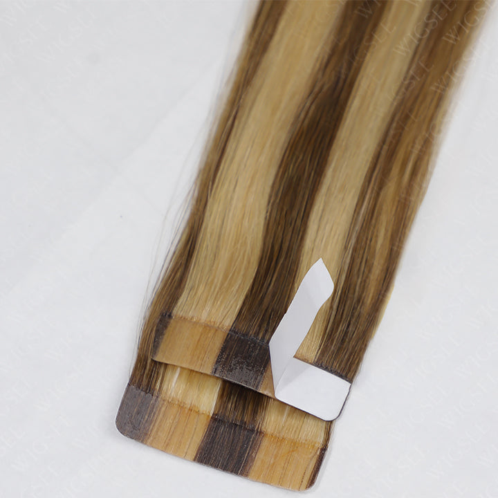 Shey | Tape In Hair Extensions 40Pcs Tape In Remy Human Hair (